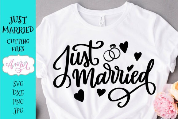 Download Just Married SVG Cutting Files - Cutting file Collection