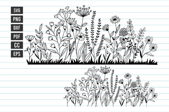 Download Wildflower Svg Flowers Meadow Svg Files - Svg flowers Collection