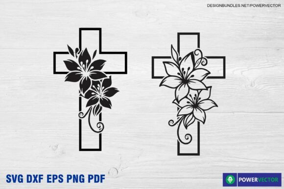 Download Floral Cross Svg, Religious Cut File - Religious cut file Collection